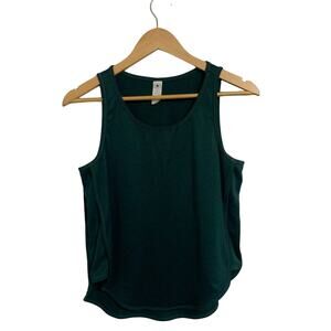 YOGALICIOUS Lux Forest Green Tank Top | XS